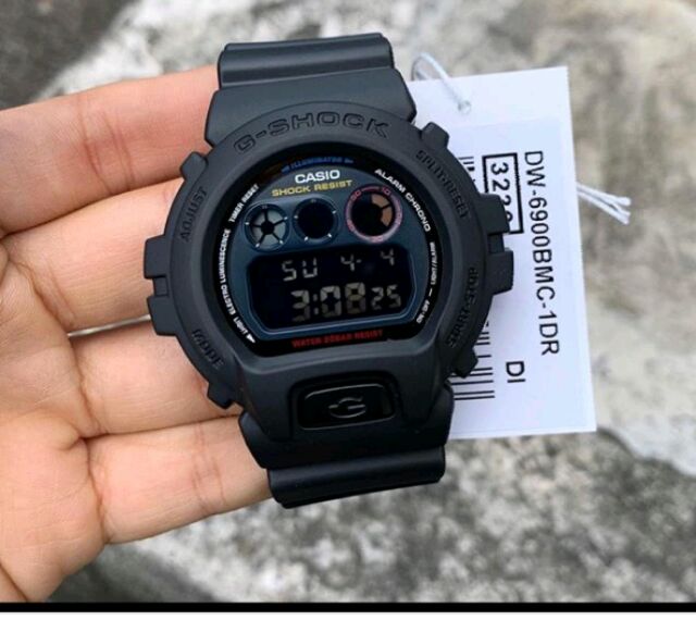 高級ブランド CASIO Gショック G-SHOCK DW-6900BMC-1 ブラック