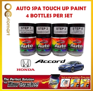 HONDA ACCORD Original Touch Up Paint - AUTOSPA Touch Up Combo Set (4 ...