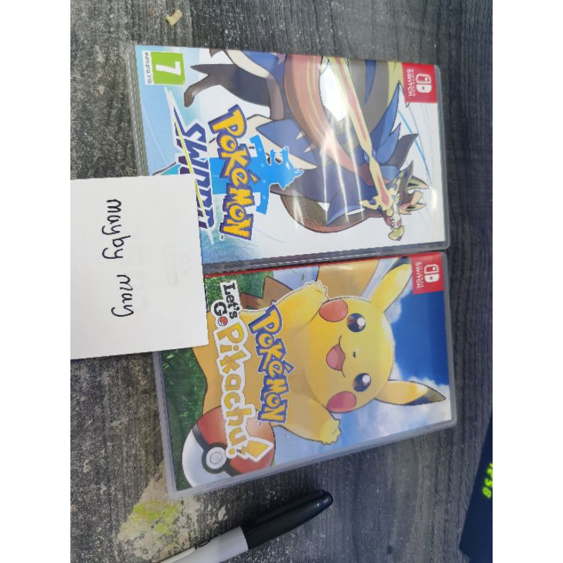 2nd hand pokemon nintendo switch game Shopee Malaysia