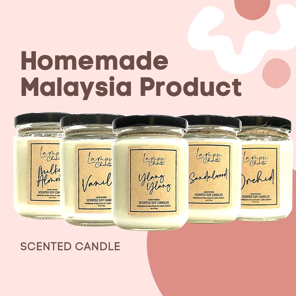 Scented Candle (Homemade Malaysia Product)