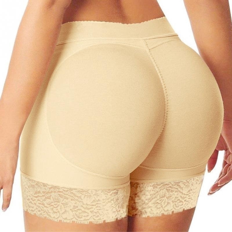 WECHERY Womens Padded Panties Butt and Hip Enhancer Booty Pads Butt Lifter Control Panty