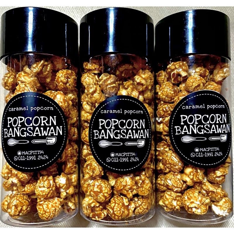 POPCORN CARAMEL PREMIUM BY POPCORN BANGSAWAN / FULLY COATED CARAMEL