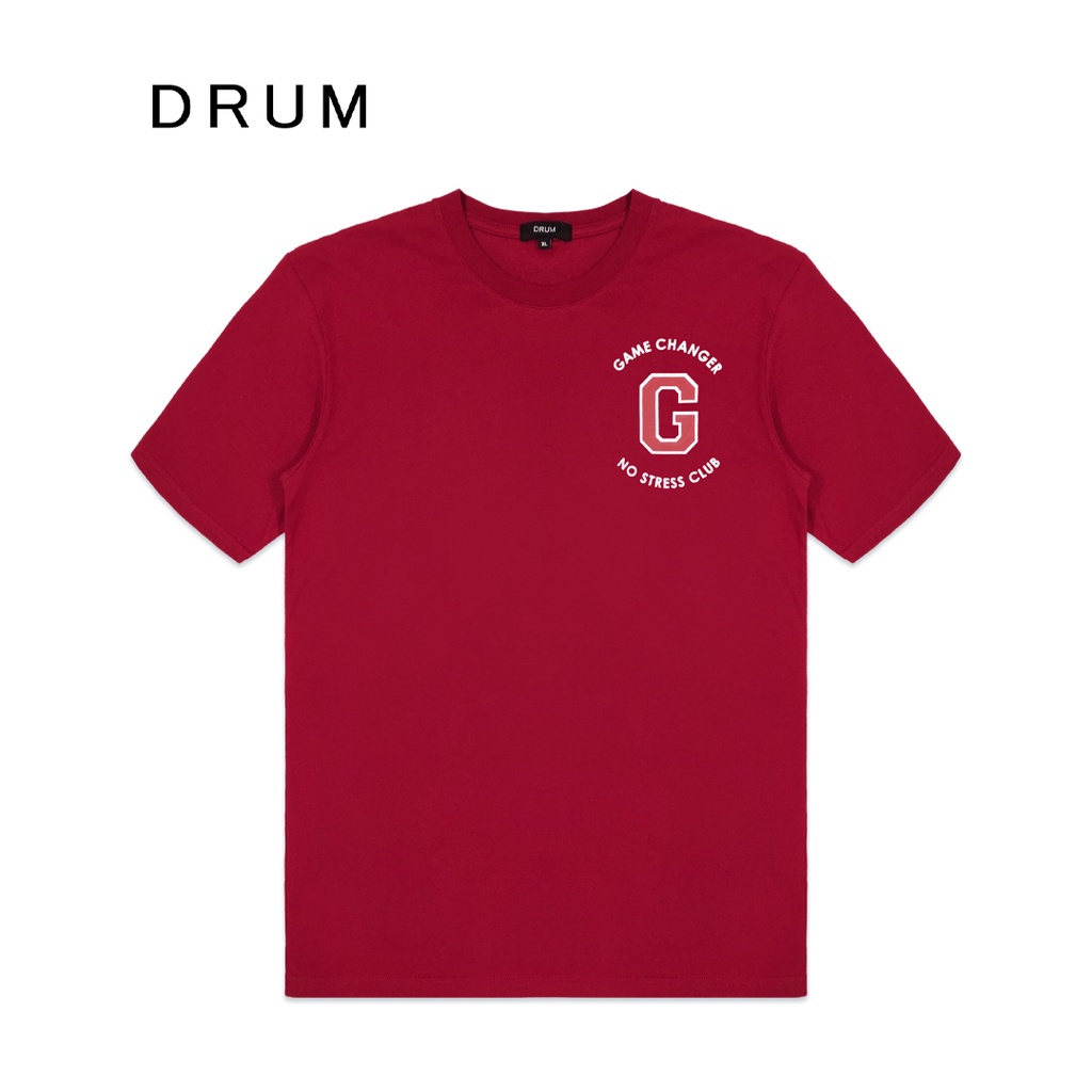 DRUM Game Changer Tee- Maroon