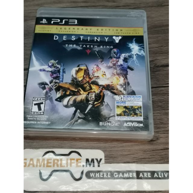 destiny the taken king ps3