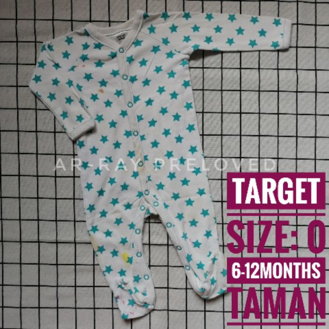 target baby sleepsuit