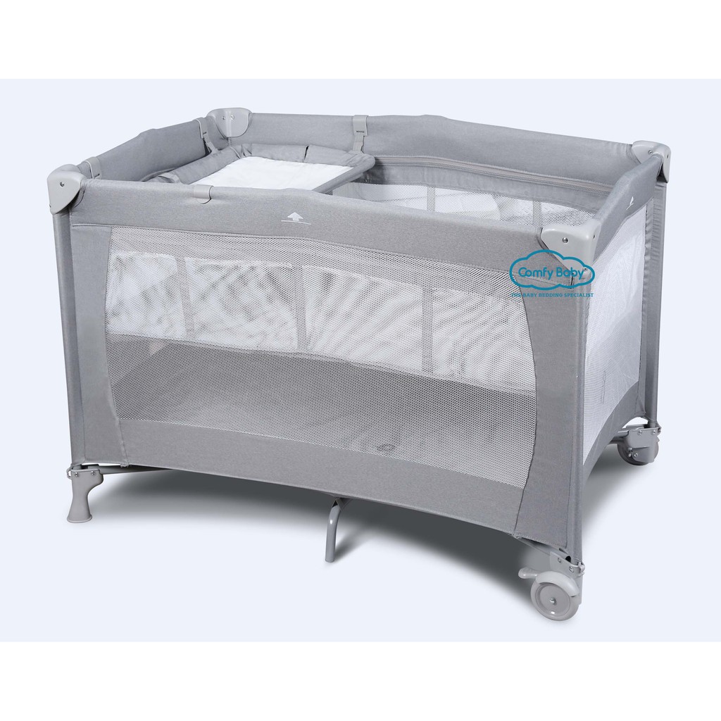2 level travel cot