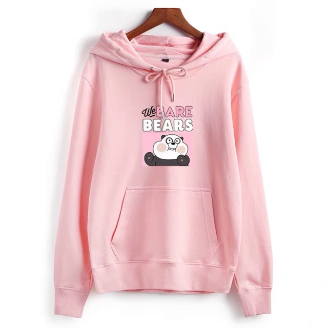 we bare bears hoodie miniso