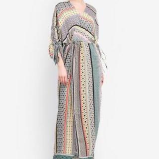 lubna wrap dress