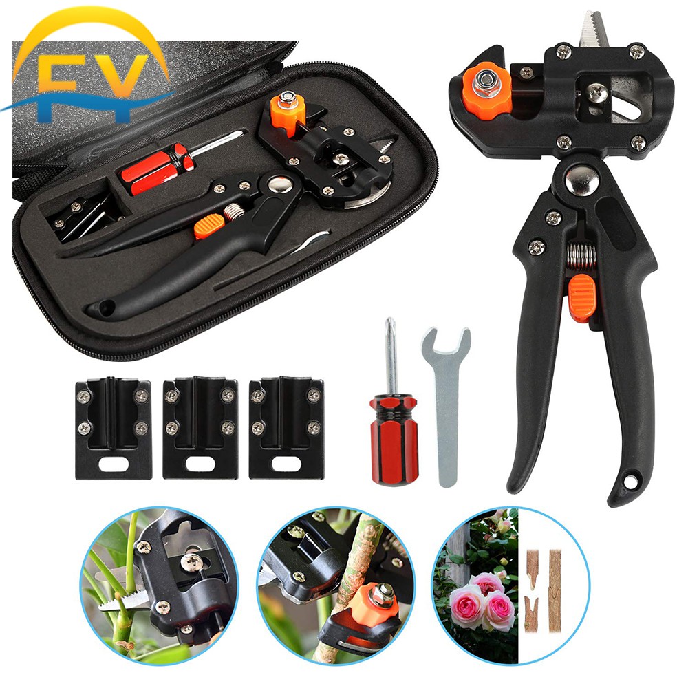 FY Grafting Tool Farming Pruning Shears Tree Vaccination Secateurs Branch Cutter Garden Tool Alat Kacukan Bunga