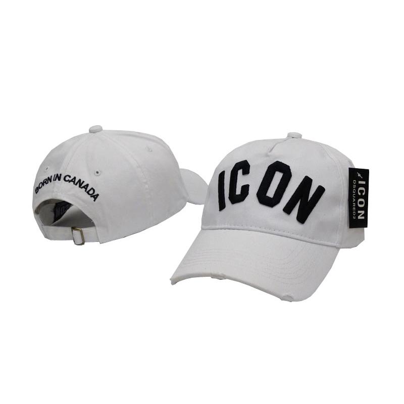 dsquared2 icon cap white