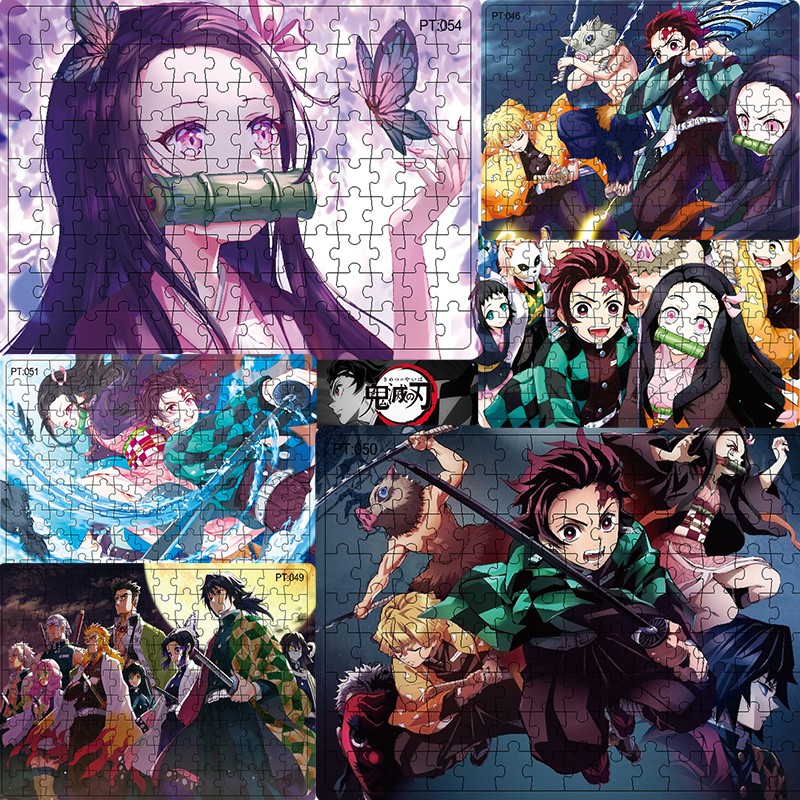 Chengmei Puzzle Ghost Blade Theme Puzzle In Stock 126 Pieces Of 3 10 Year Old Children S Puzzle Environmental Protection Original Paper Pressing Color Box Packaging Tanzhilang Yizhizhu Midouzi Butterfly Bear Shopee Malaysia