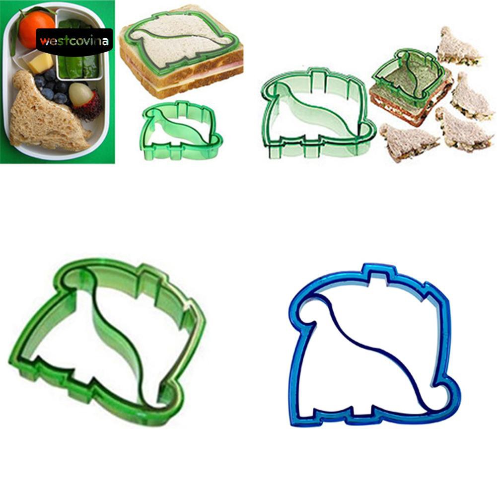 Funny Dinosaur Shape Lunch Sandwich Toast Cookies Cake Bread Cutter DIY Mold