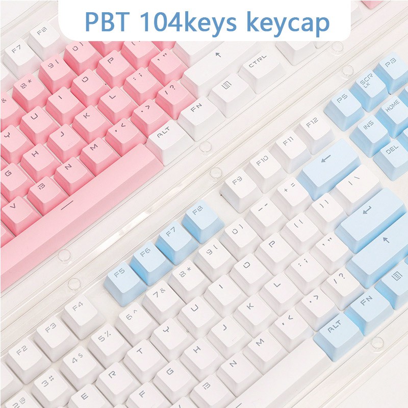 Pbt Translucent Backlight Keycaps 104 Keys Mechanical Keyboard Key Cap Double Shot Key Cap Shopee Malaysia