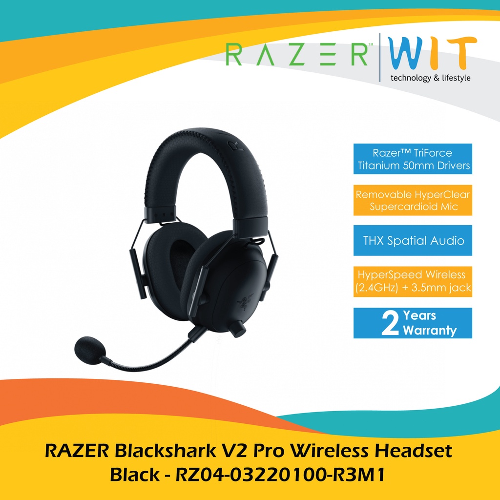 RAZER Blackshark V2 Pro Wireless Headset - RZ04-03220100-R3M1