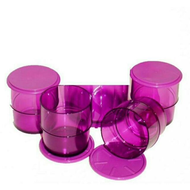 Tupperware Elegant Mug 4pcs purple