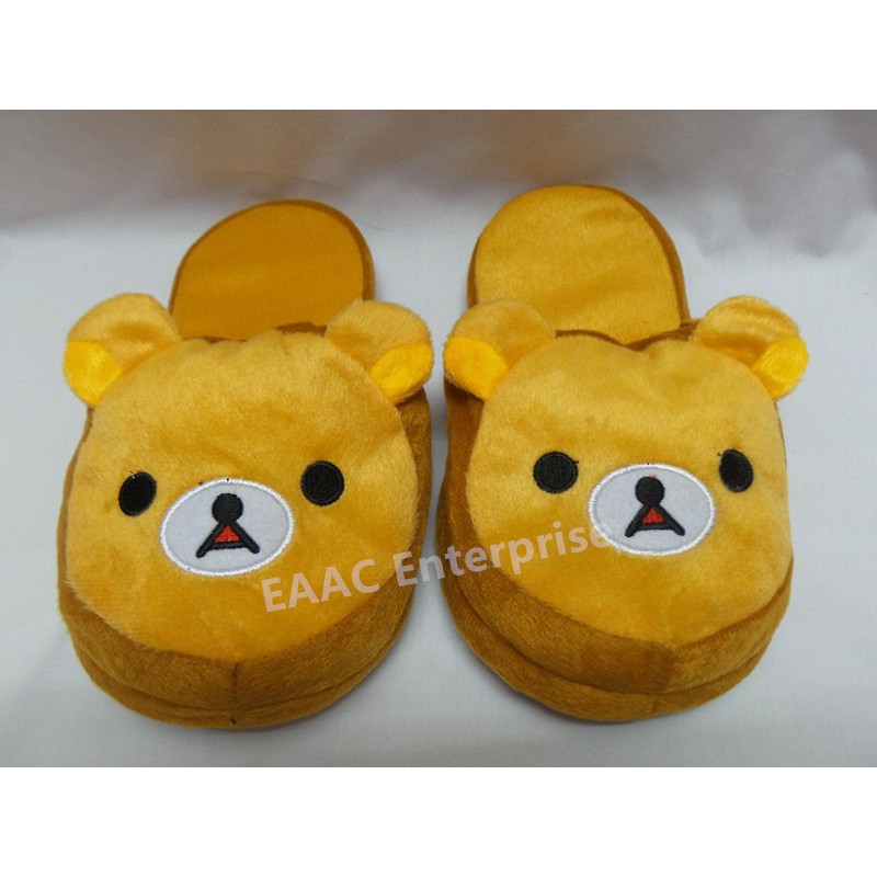 Indoor Rilakkuma Cartoon Office Home Bedroom Slippers Sandals Shoes