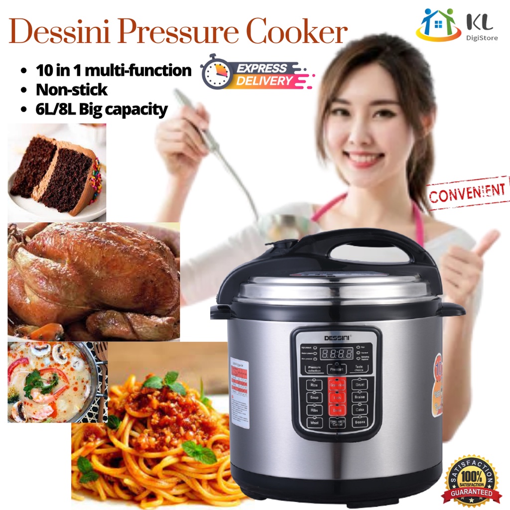 Italy Dessini 6L 8L Electric Pressure Cooker 电压力锅