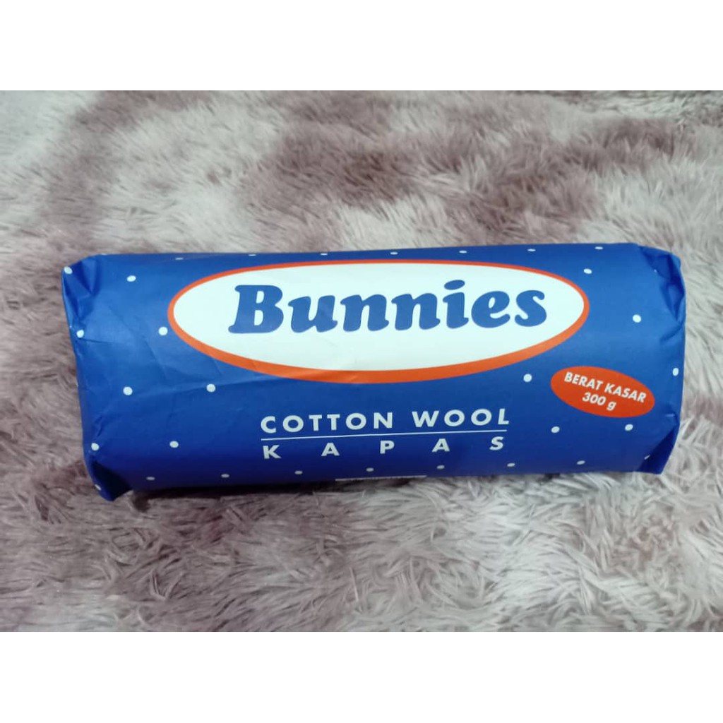 COTTON WOOL X 300G BUNNIES Shopee Malaysia