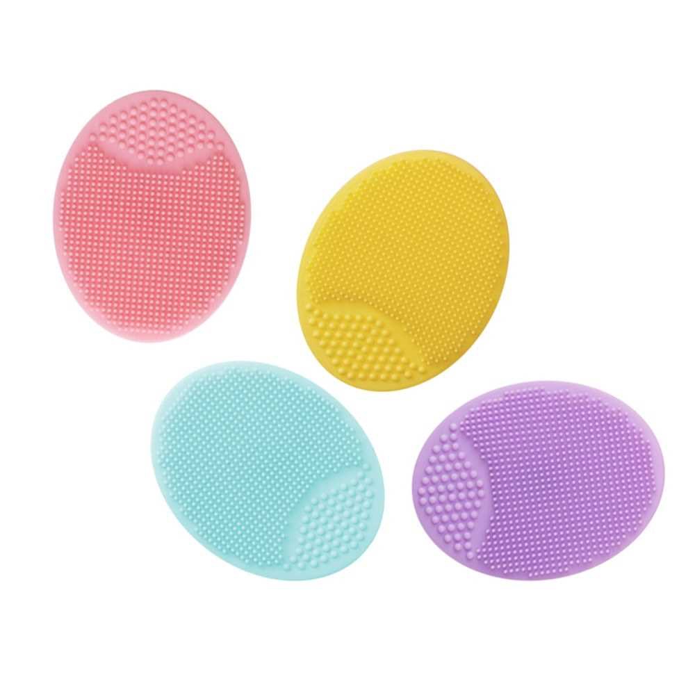 4PCS Facial Brush Silicone Cleansing Pad Pore Cleansing Pad Acne ...