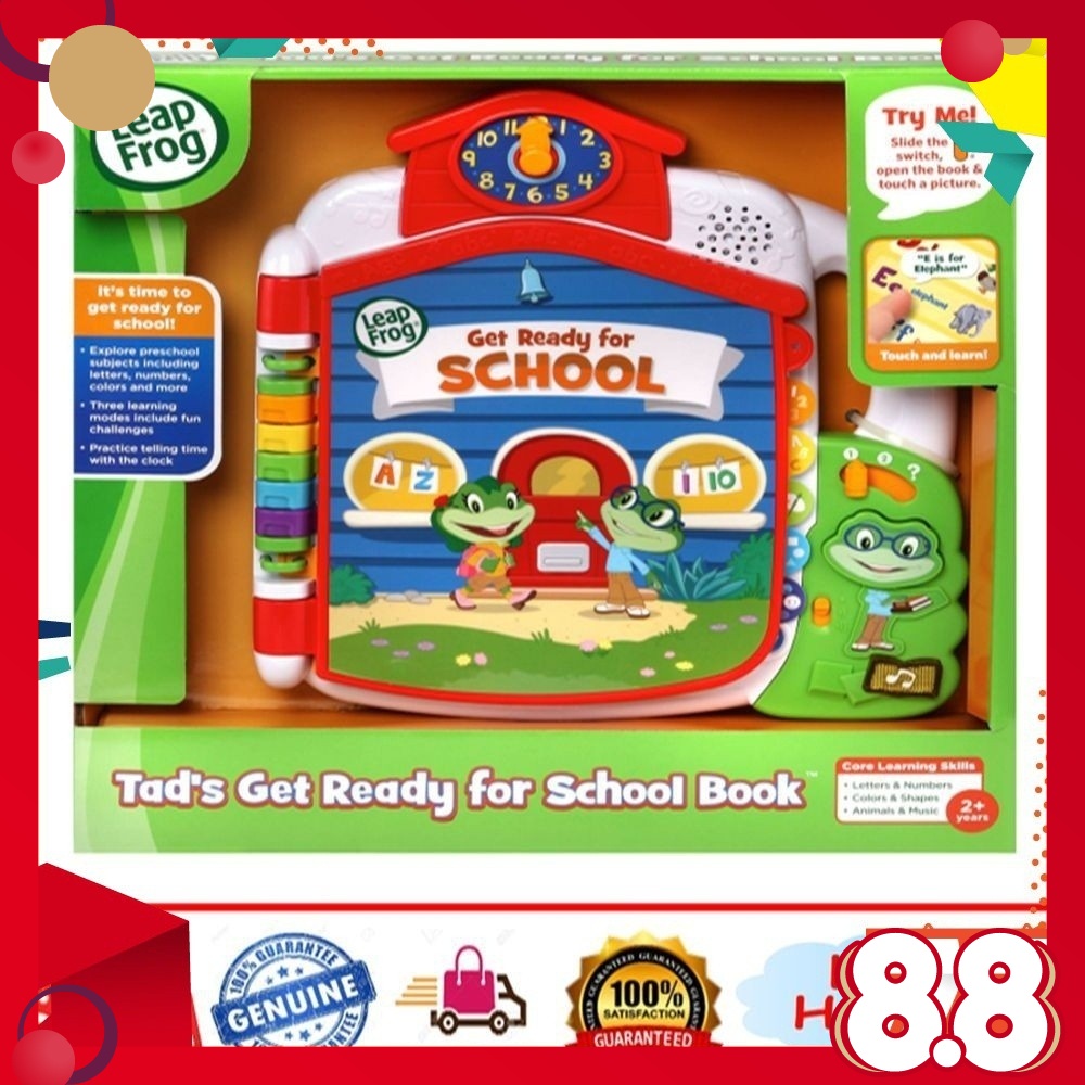 Leapfrog Tads Get Ready For School Book Shopee Malaysia