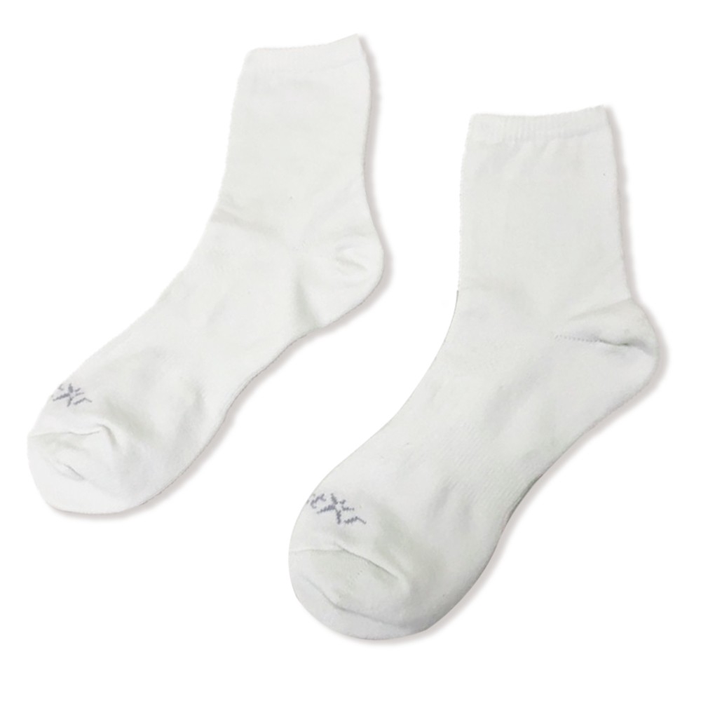 white sweat socks