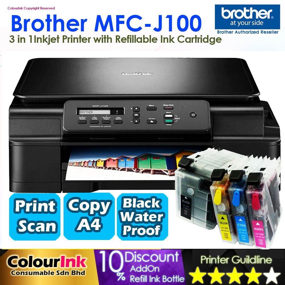 Install Brother Dcp J100 - Brother Dcp J100 Printer Driver ...