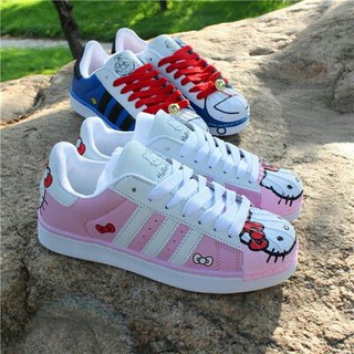 Hello KT shoes  Blue Doraemon  women shoes  sneakers Shopee  
