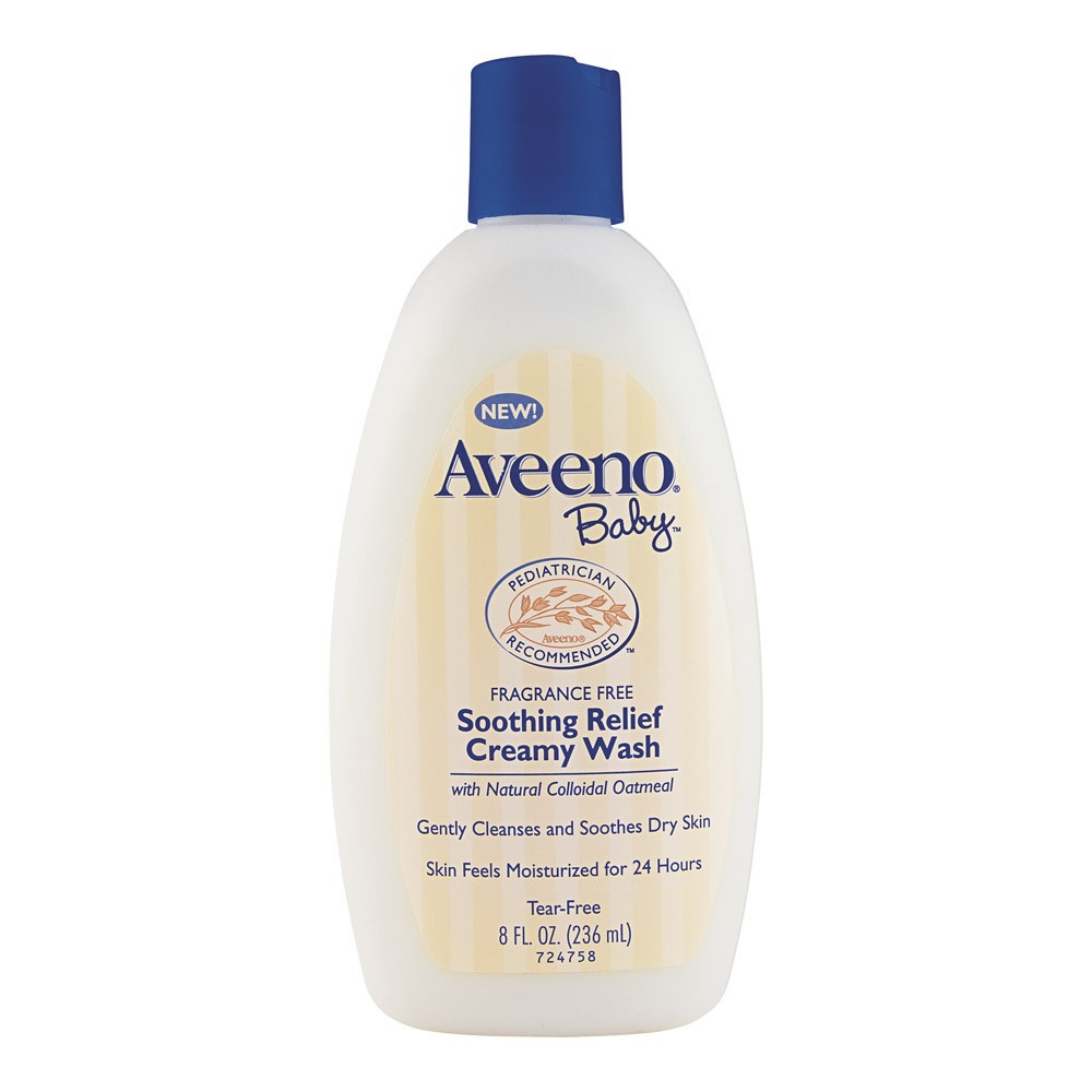 Aveeno Baby Soothing Relief Creamy Wash (236ml) | Shopee Malaysia