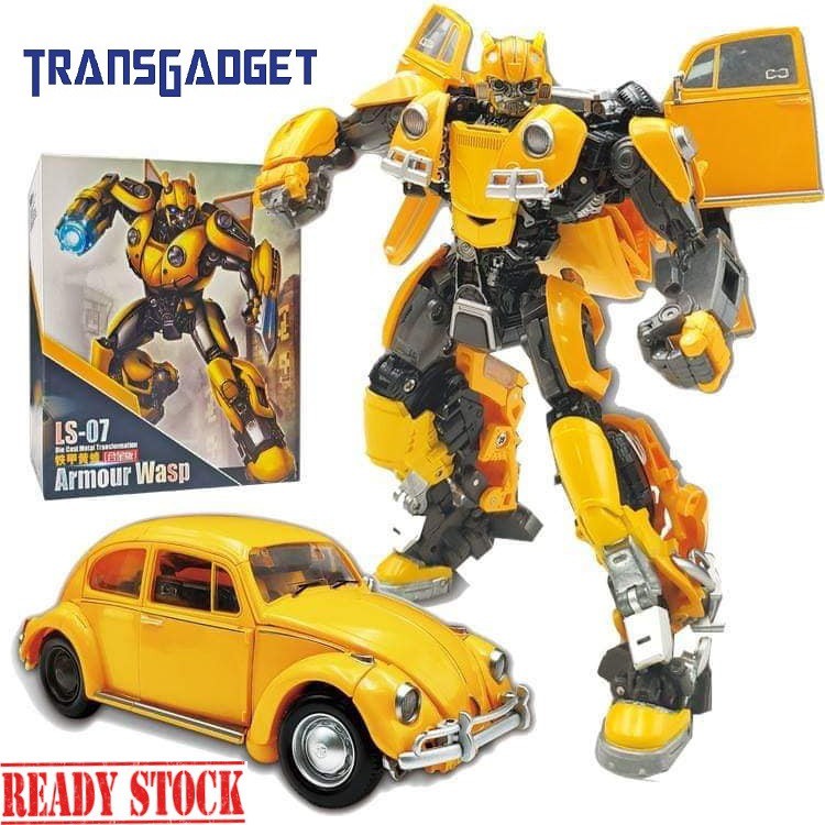 Bmb Transformers Ls 07 Bumblebee Movie B 127 Robot Ls07 Armor Wasp Mpm7 Shopee Malaysia