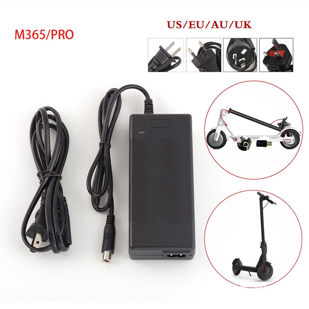 42V 2A Electric Scooter Battery Charger For Xiao*mi  M365/Pro NINEBOT ES1/2/3/4 