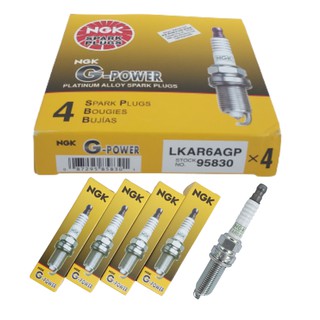 Genuine NGK 7098 G-Power Platinum Spark Plugs - ZFR5FGP, 4-Pack