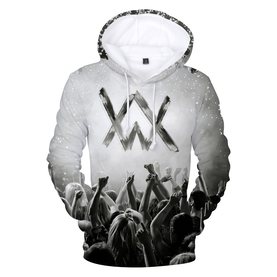 alan walker white hoodie