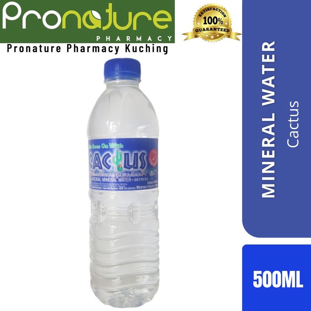 CACTUS MINERAL WATER 500ML | Shopee Malaysia