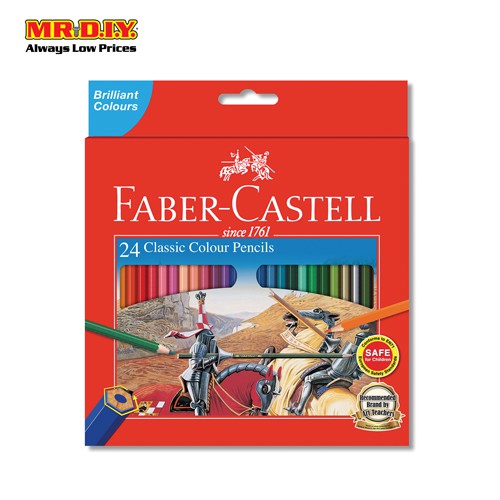 FaberCastell Classic Colour Pencils (24s) Shopee Malaysia