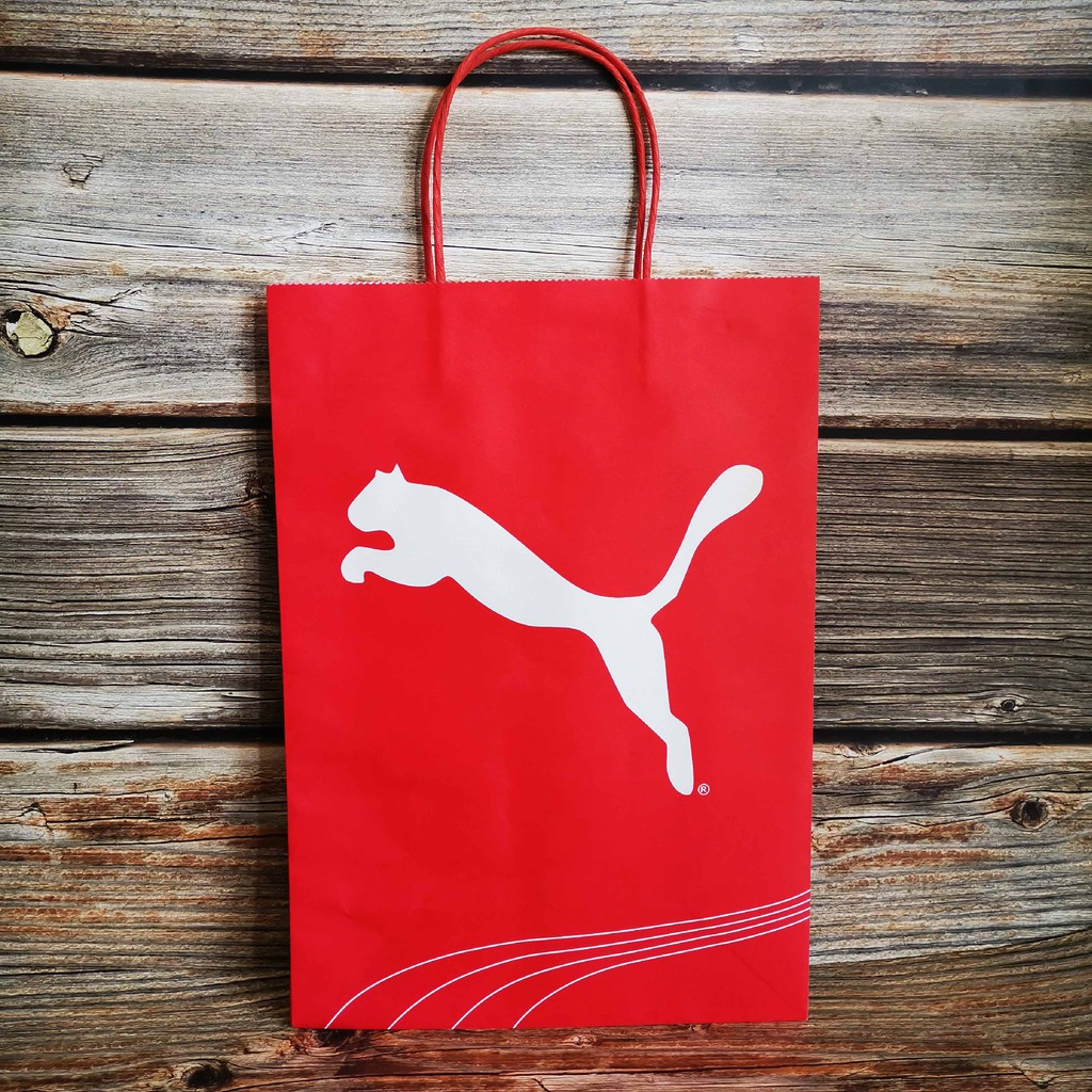 puma paper bag