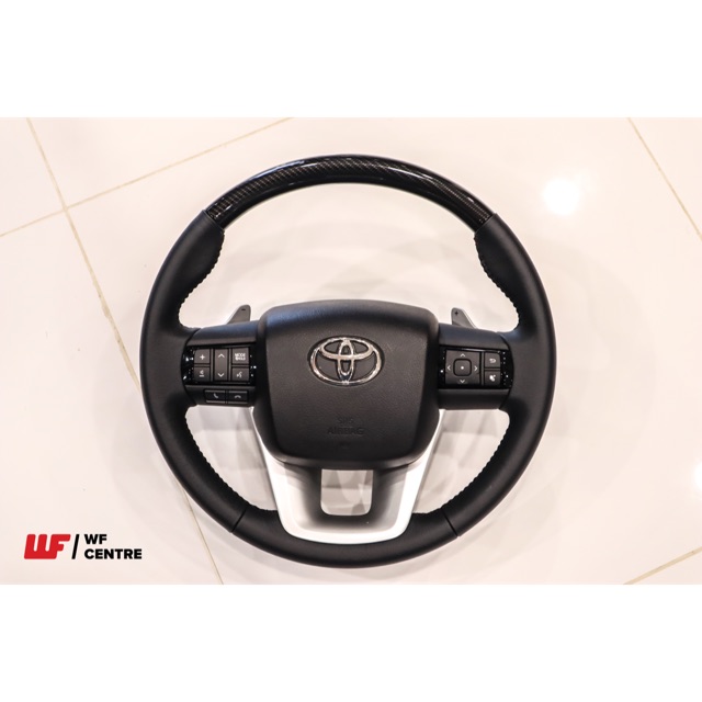 Fortuner carbon look steering wheel Shopee Malaysia