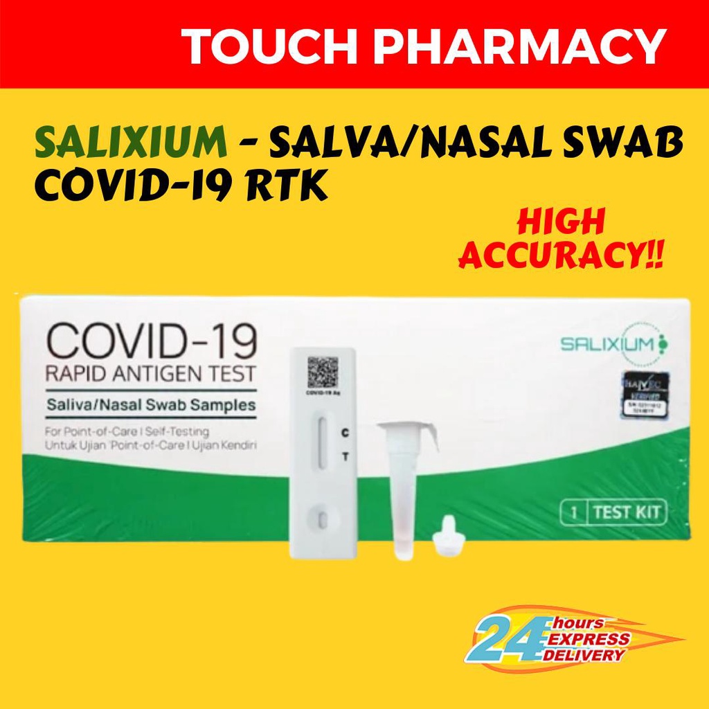 [Ready stock FAST DELIVERY] Salixium Covid 19 Saliva Antigen Test Kit