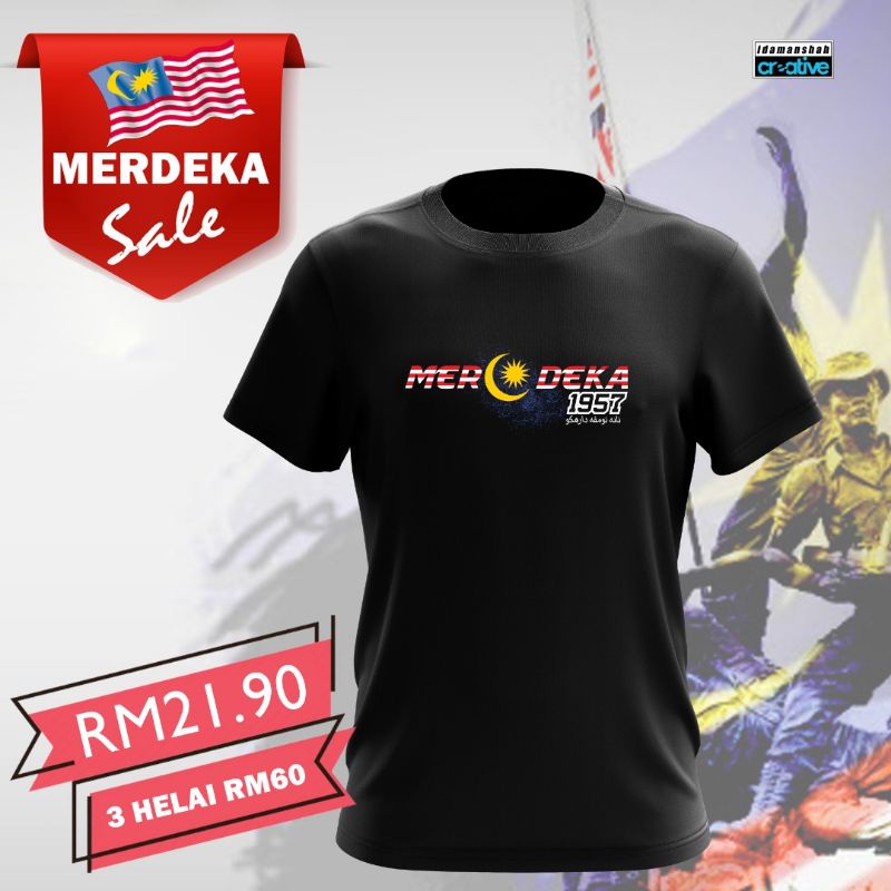 Tshirt Merdeka Viral Malaysia Shopee Malaysia 5258