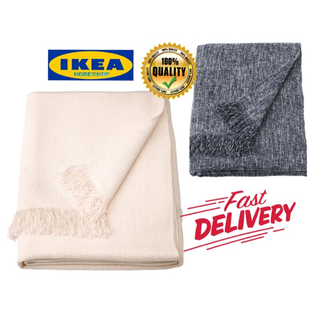 IKEA INGRUN BlanketThrow 170x130cm Shopee Malaysia