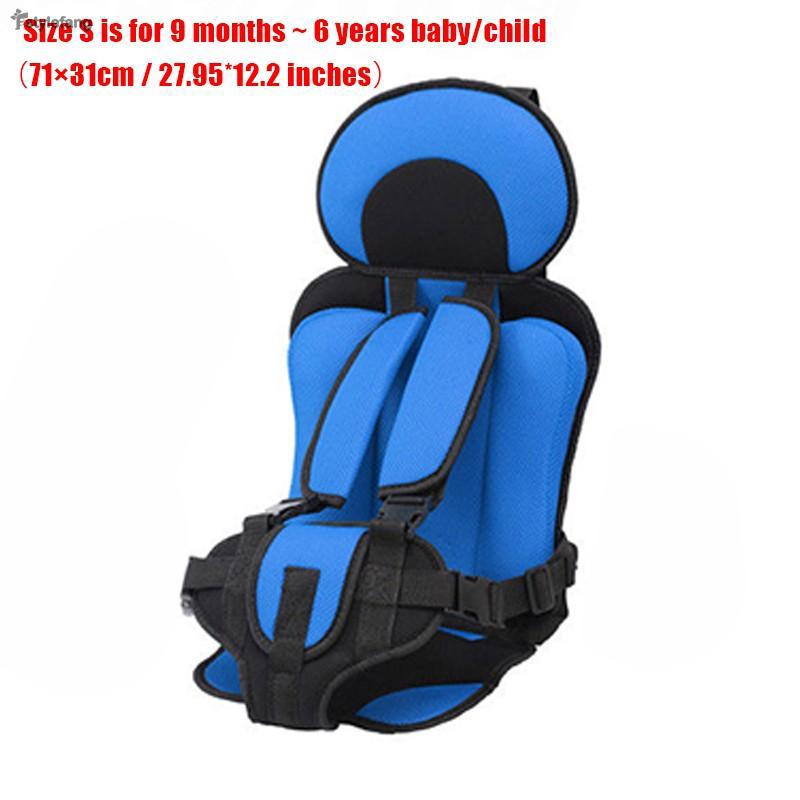 Portable Travel Car Seat Toddler Adjustable Baby Car Seat For 6