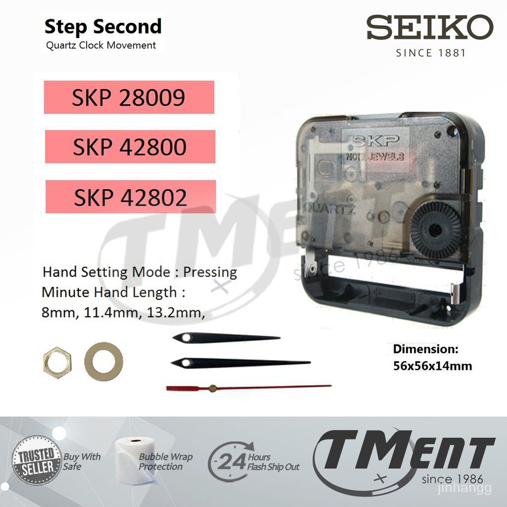 SEIKO SKP Step Second Replacement Kit Genuine Quartz Wall Clock Engine  Movement SKP28009 SKP42800 SKP42802 | Shopee Malaysia