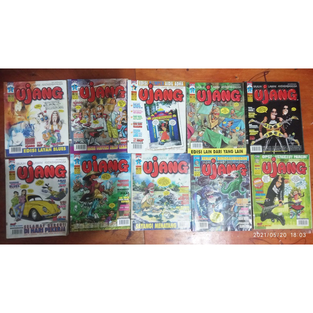 Buy MAJALAH LAWAK KOMIK MELAYU PART 2  SeeTracker Malaysia