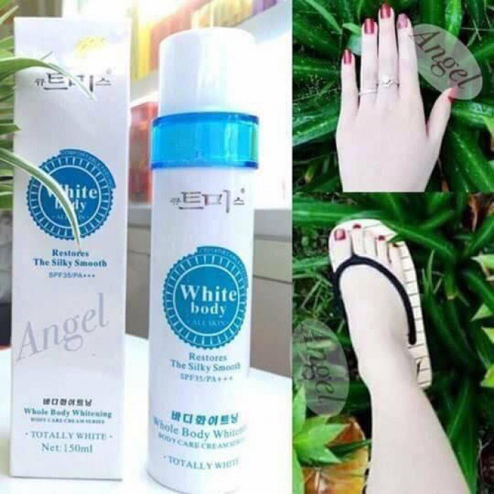 korean white body lotion
