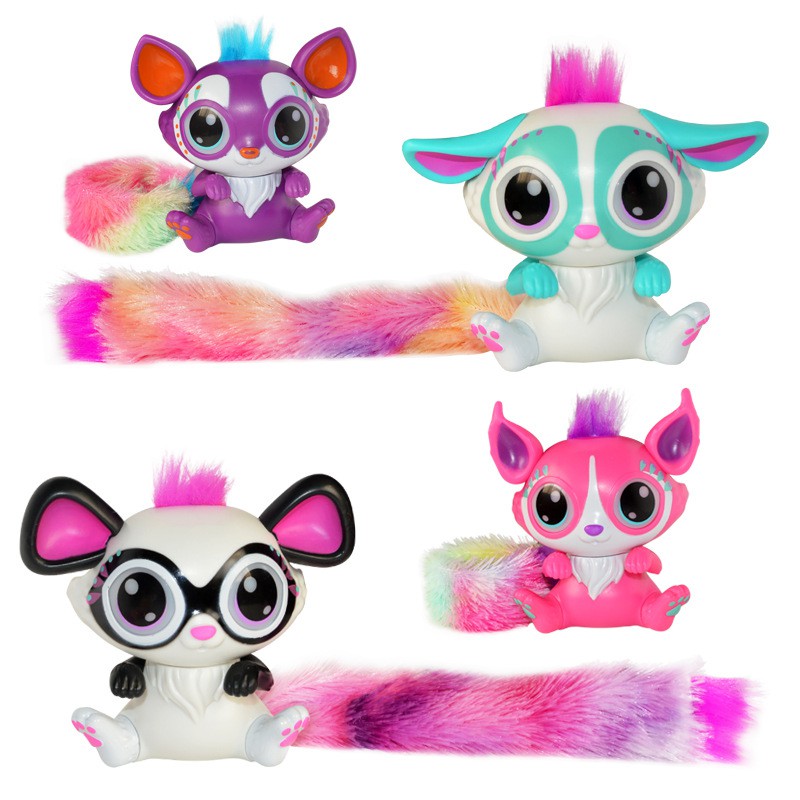 magic color tail fox pet toys