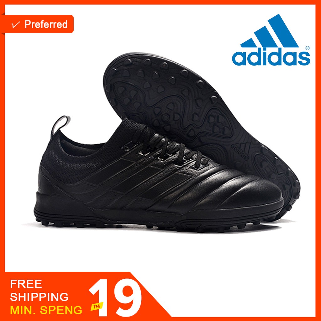 Copa 19.1 TF turf shoes indoor black men football boots soccer shoes  orginal | Shopee Malaysia