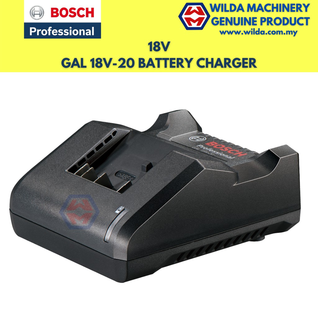 Bosch Gal 18v 20 Professional Fast Battery Charger 18v 2607226283 Shopee Malaysia 1545