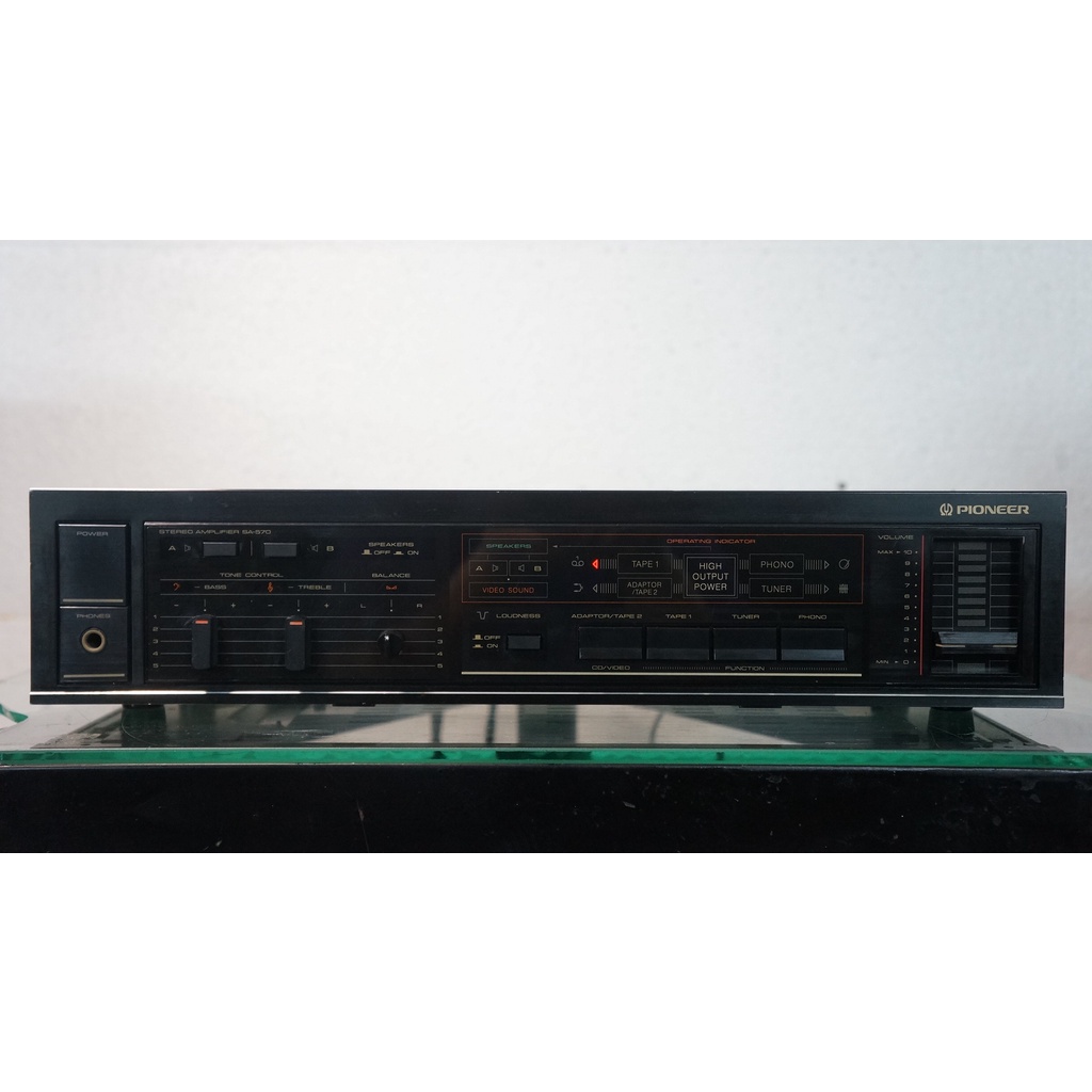 Pioneer Sa 570 Stereo Integrated Amplifier Shopee Malaysia 6221