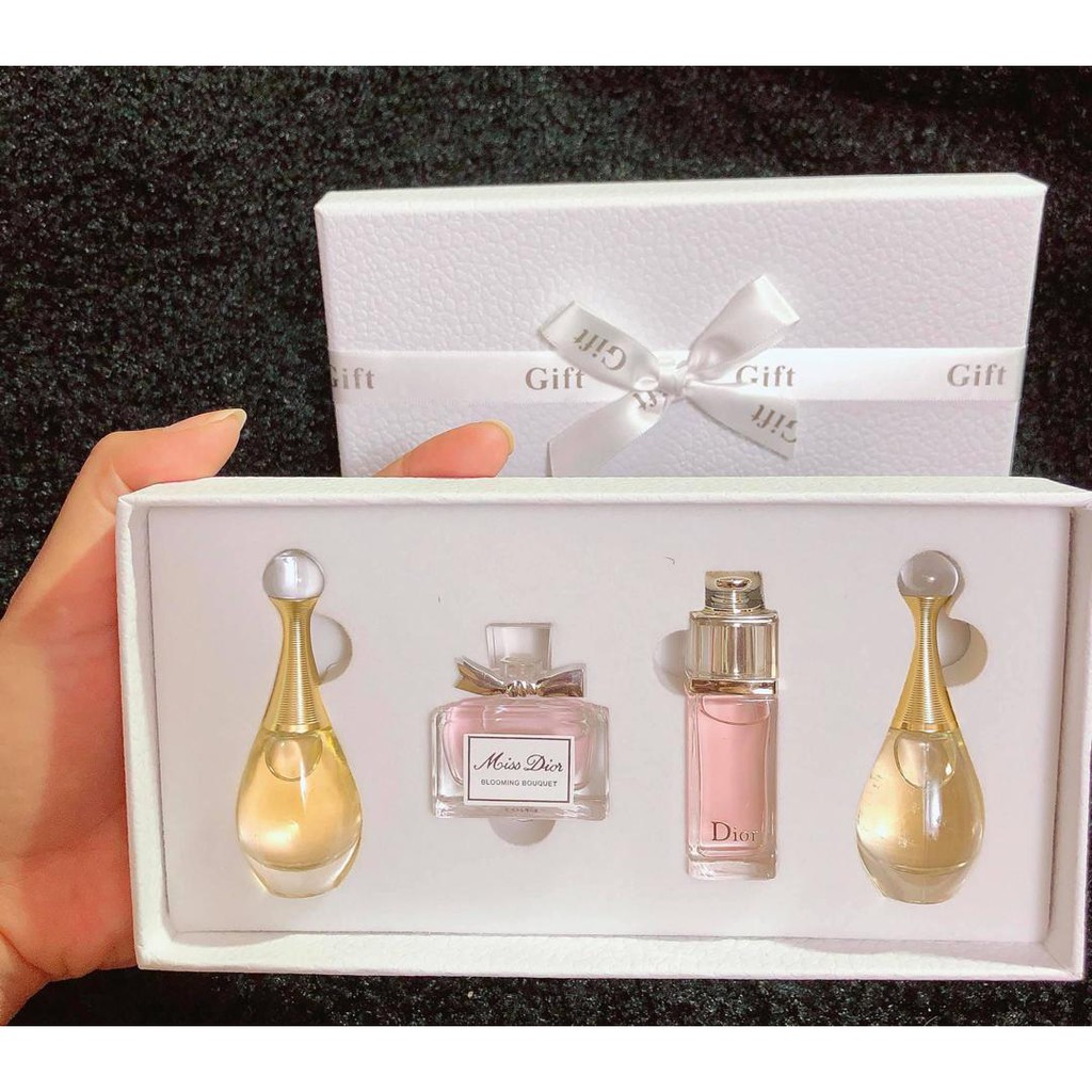 Dior Miniature Perfume Gift Set 4 in 1 