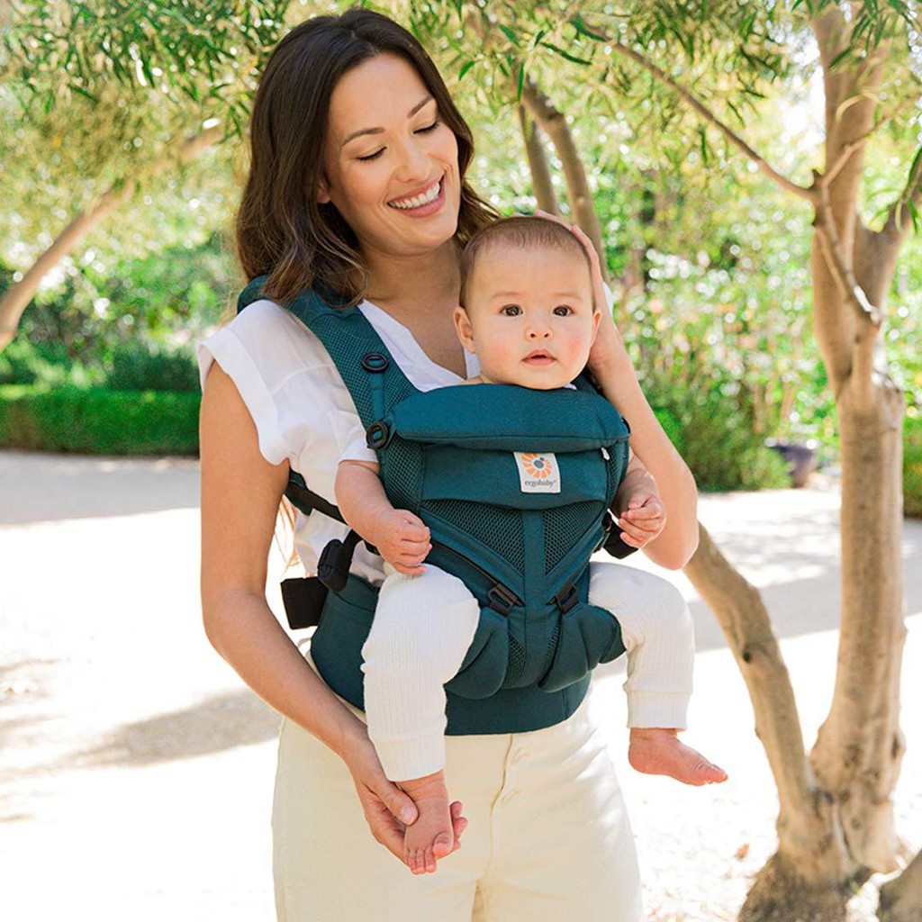 Ergo Baby Carrier 360 Omni Cool Air Mesh Evergreen Shopee Malaysia