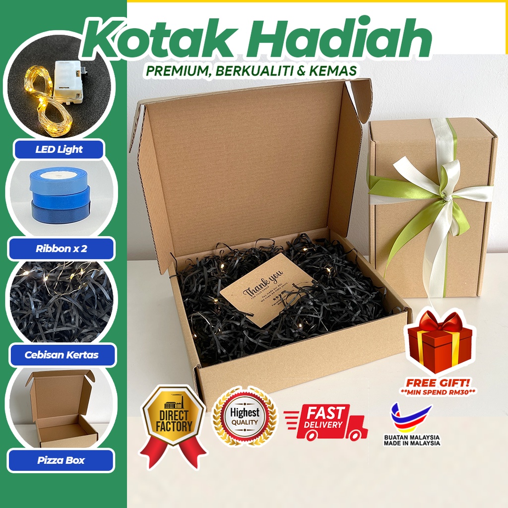 Gift Box Kotak Hadiah Full Pakej Birthday Present Surprise Box Kotak ...